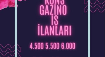 Bulancak Kons iş ilanları